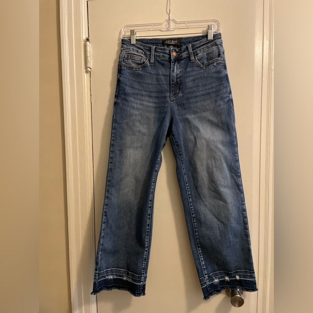 Judy Blue Women's Flare Jeans - Blue